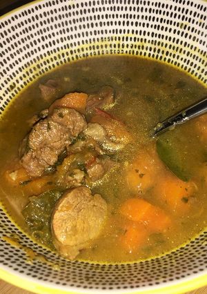A picture of Beef/Lamb Soup - Spanish Style.