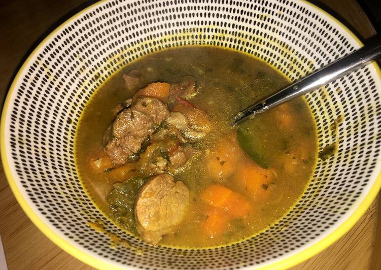 Step-by-Step Guide to Prepare Any-night-of-the-week Beef/Lamb Soup - Spanish Style