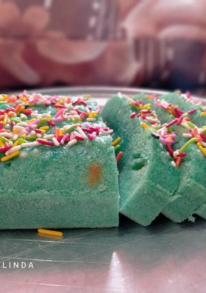 Foto resep Bolu Kukus Bubble Gum serba 8 Bahan