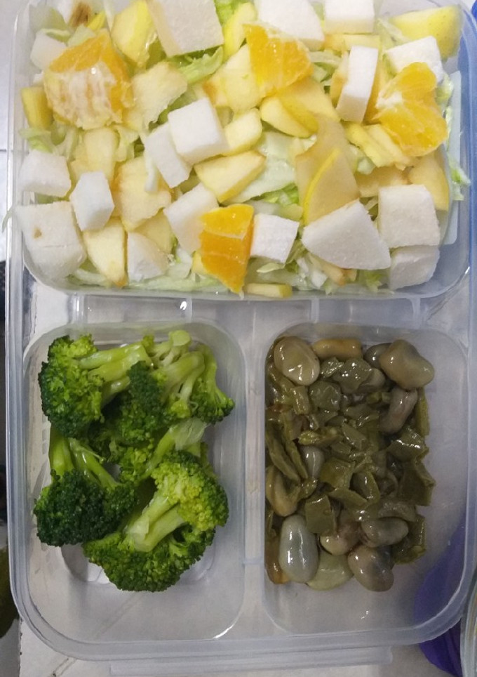 Una foto de Desayuno completo saludable