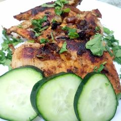 A picture of Pan Fried Chicken Breast...low carb diet.