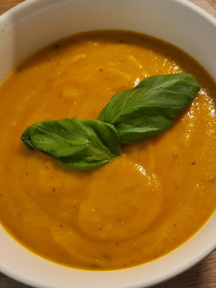A picture of Homemade vegetable soup.