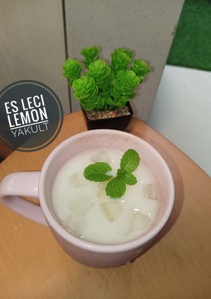 Foto resep Es Lychee Lemon Yakult