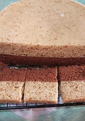Foto resep Bolu kukus tiramisu putih telor