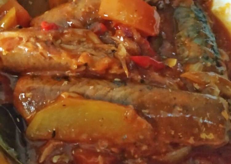 Makarel (Mackerel) Kaleng plus Kentang