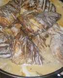 Pargo Rojo con leche de coco