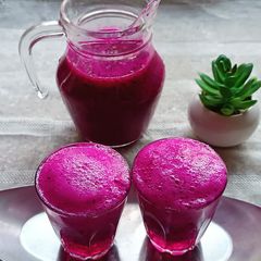 A picture of Minty Dragon Fruit Sprite Cooler (Summer Special) (WelComeDrinks).