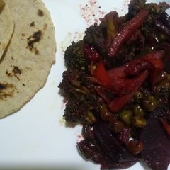 A picture of Vegetable jalfrezi.
