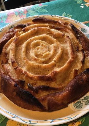 Une photo de Gâteau fondant multi fruits à la compote