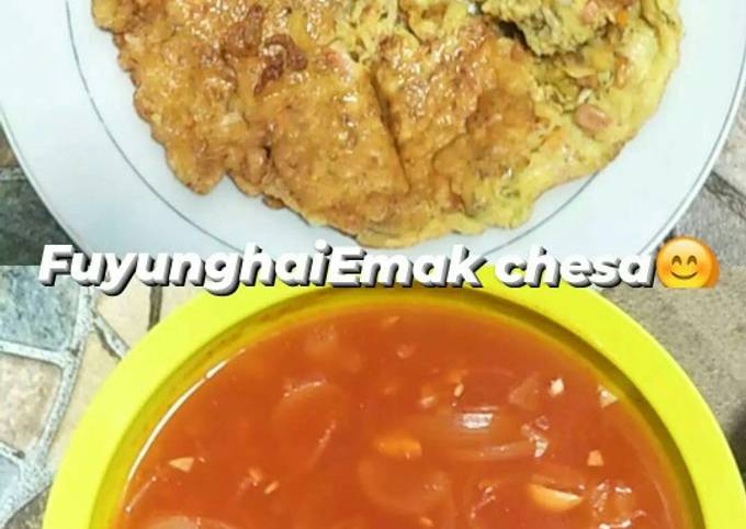 Resep 8. Fuyunghai yang Enak Banget