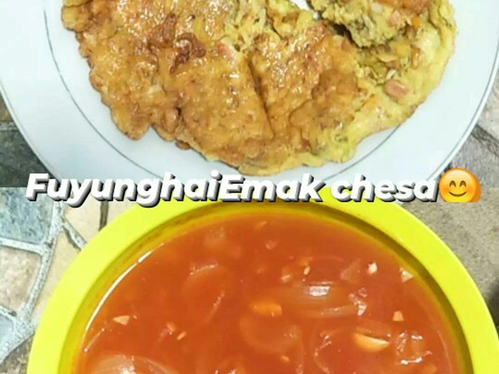 Resep 8. Fuyunghai yang Enak Banget