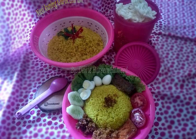 Resep 16.🍚Nasi Kuning Gurih Harum 🍱 Anti Gagal