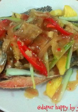 Foto resep Bawal Asam Manis