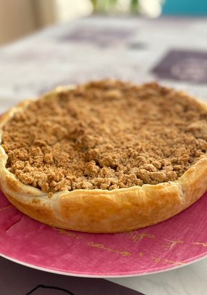 Una foto de Tarta crumble de espinacas para MCC