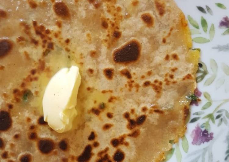 How to Prepare Any-night-of-the-week Potato stuffed indian flatbread (Parantha)