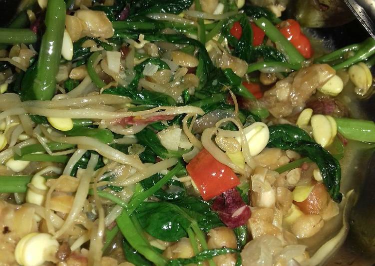 Resep Tumis Kangkung Kecambah Kedelai yang Enak