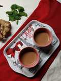 આદુ ફુદીના ચા (Ginger Pudina Tea Recipe In Gujarati)