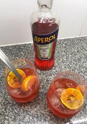 Una foto de Aperol 1, 2, 3