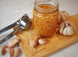 Foto resep 377. Baceman Bawang Putih / Minyak Bawang Putih