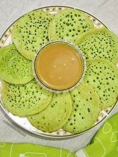 Foto resep Serabi Teflon Kuah Kinca Durian