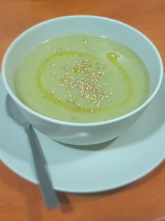 Una foto de Crema de brócoli