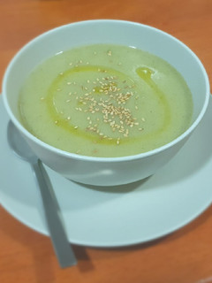 Una foto de Crema de brócoli