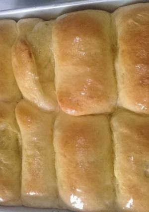 Foto resep Roti Manis isi pisang & coklat