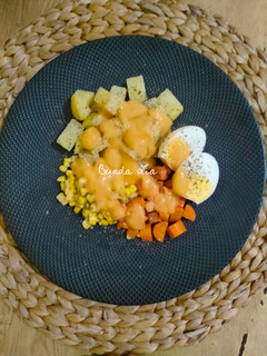 Foto resep Insalata Russa (Salad Olivier)