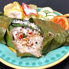 Nasi bakar cumi asin রেসিপির প্রধান ছবি