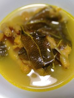 Foto resep Lempah kuning ceker daun kedondong