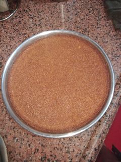 صورة لوصفة احلى صينية بسبوسه
