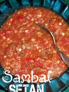 Foto resep Sambal setan mantaf