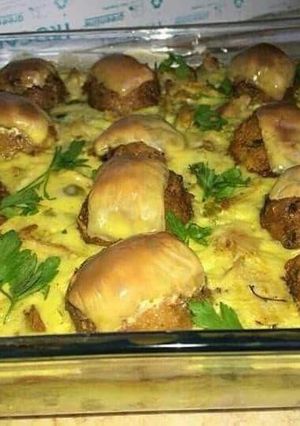 صورة لوصفة غراتان جلبانه بكويرات البطاطه