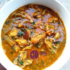 A picture of Ogbonor Soup.