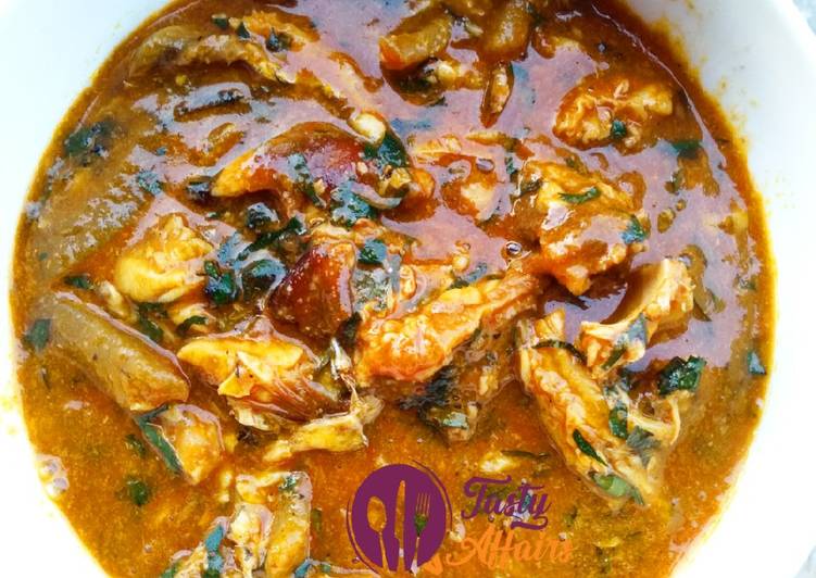 Steps to Make Super Quick Homemade Ogbonor Soup