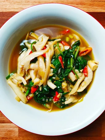 Langkah Gampang Membuat Resep Tumis Jamur Kangkung Saus Tiram yang Enak Banget Anti Ribet, Lezat Sekali