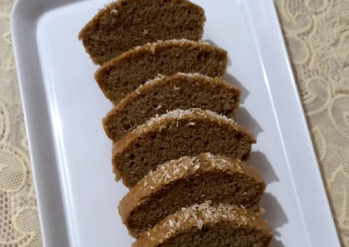 Coffee cake, with whole wheat flour