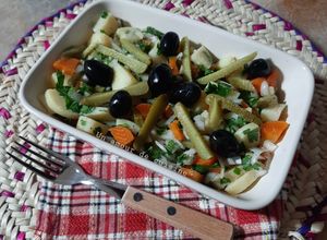 Une photo de Salade Composée de Pommes de Terre et Carottes