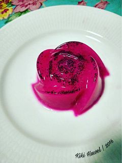 Foto resep Puding buah Naga