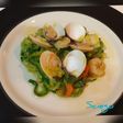 Espaguetis de calabacín a la marinera