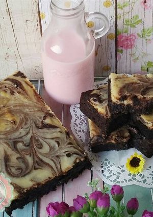 Foto resep Cheese Cake Brownies