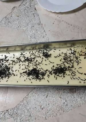 Foto principal de Tarta de queso, plátano y fideos chocolate 🍰
