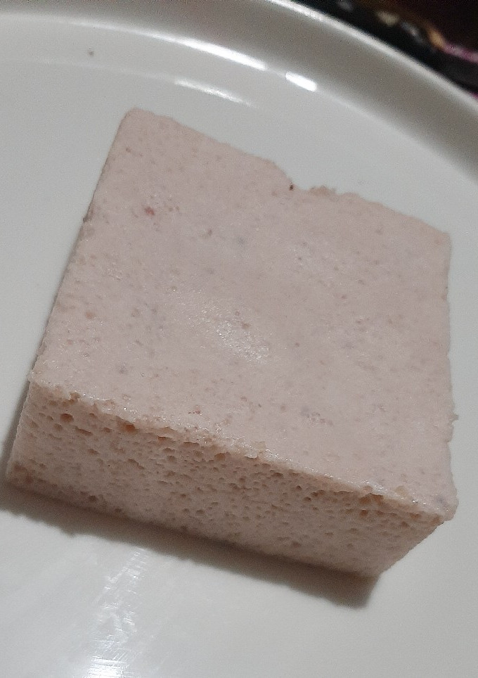 Una foto de Mousse de frambuesa