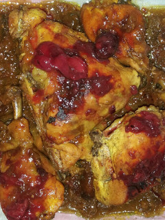 عکسی از دستور 🍒🍗 مرغ آلبالویی 🍗🍒