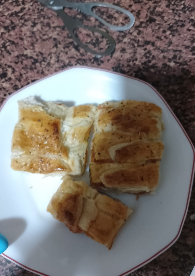 Una foto de Mini Hojaldre de atún y queso crema