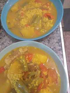 Una foto de Arroz caldoso