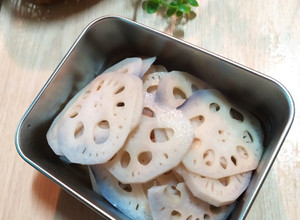 糖醋漬蓮藕 的食譜成品照片