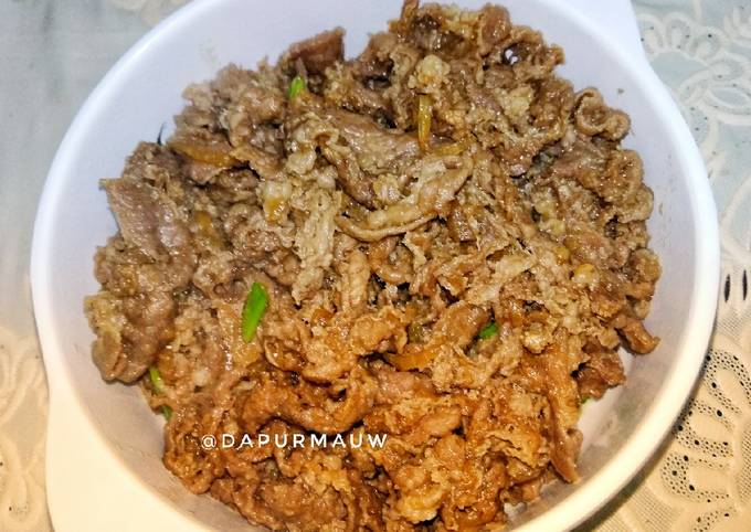 Beef Bulgogi ala Rumahan