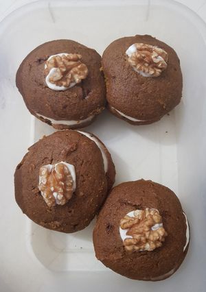 Una foto de Whoopie pies de calabaza