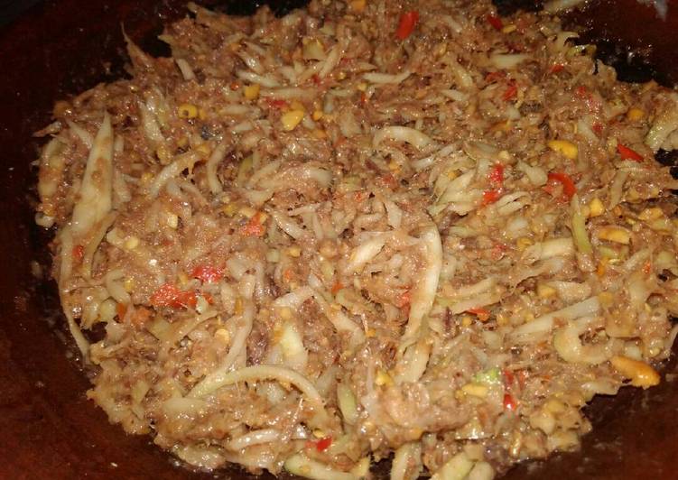 Resep Sambal Mangga Muda Khas Jombang Anti Gagal